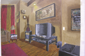 Best in Show 2012- Living Room Acrylic  Emanuel Rodriguez Grade10, High School for Creative and  Performing Arts