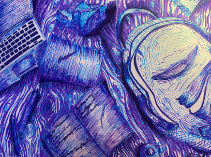 Trinity-Brown-Grade9-Bookbag-Drawing-Marker
Teacher: M. Stevens, High School For Creative & Performing Arts