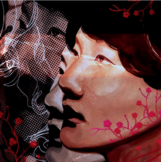 Amelia Jeoung, Grade 11, Reconstructed Drawing, Digital Acrylic
Teacher: Andrea Keefe, Central High School