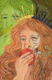 Gianna Fahy, Grade 12, Birth And Death, Oil Pastels Digital Drawing
Teacher: Andrea Keefe, Central High School