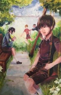 Kaisa Huang, Grade 12, Untitled, Acrylic
Teacher: Andrea Keefe, Central High School