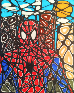 Aja Mendoza, Grade12, Spiderman, pen and ink
Teacher: Cathy Bateman, Arts Academy at Benjamin Rush