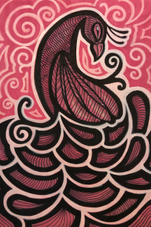 Amy.Grailing, Grade 10, zentangle, watercolor and ink
Teacher: Cathy Bateman, Arts Academy at Benjamin Rush