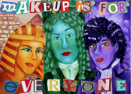 Emily Ortiz, Grade12, Makeup is for Everyone, Colored Pencil
Teacher: Cathy Bateman, Arts Academy at Benjamin Rush