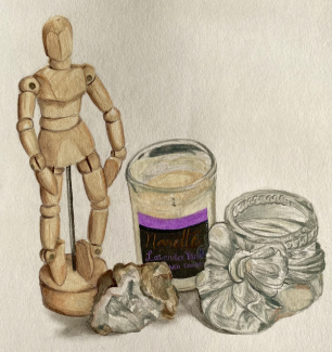 Emily Ortiz, Grade12, Still Life, Colored Pencil
Teacher: Cathy Bateman, Arts Academy at Benjamin Rush