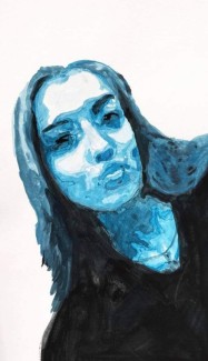 Anna Maria Grigolashvili, Grade12, Monotone Portrait, acrylic
Teacher: Cathy Bateman, Arts Academy at Benjamin Rush