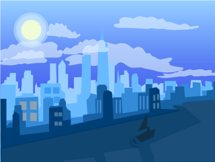 Charlene Brown, Skyline, Vector Drawing
Teacher: Patrick Bartal, Parkway West High School