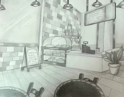 Evelyn-Tamayo-Rojas-9th-garde-cafe-graphite
Teacher: Dominic Doyle, Arts Academy at Benjamin Rush
