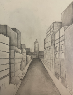 Kyla-Odum-9th-grade-cityscape-graphite
Teacher: Dominic Doyle, Arts Academy at Benjamin Rush
