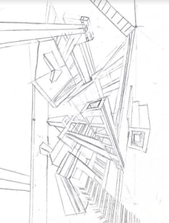 Oscar-Correa-9th-Grade-3-point-perspective-graphite
Teacher: Dominic Doyle,Arts Academy at Benjamin Rush