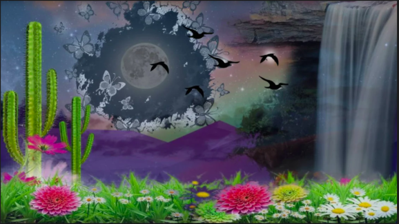 Harriet Banto, World of Nature, Digital Collage
Teacher: Patrick Bartal, Parkway West High School