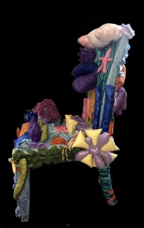 Charlize Lopez, grade 12, Underwater Chair, fabric polyfill chair
Teacher: Heather Durkee, Central High School