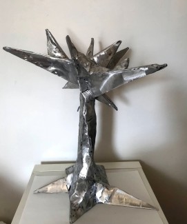 Charlotte Poehlmann, Grade 12, Tree, welded aluminum
Teacher: Heather Durkee, Central High School