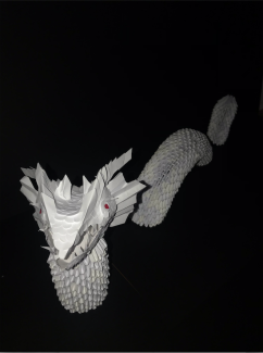 Yvonne Lau, Grade 12, Paper Dragon, Paper
Teacher: Heather Durkee, Central High School