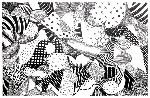 ChelseaAbramowitz_Grade9_LineEnvironment_Ink
Teacher: Jay Bevenour, Central High School
