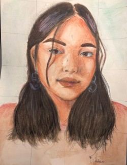 ChelseaAbramowitz_Grade9_SelfPortrait_WC_pencil
Teacher: Jay Bevenour, Central High School
