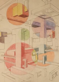 ElleKesler_Grade9_AbstractColorSchemes_Coloredpencils
Teacher: Jay Bevenour, Central High School