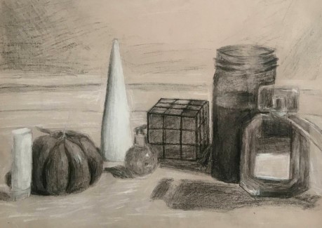 ElleKesler_Grade9_StillLife_Charcoal
Teacher: Jay Bevenour, Central High School
