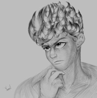 Yamili Perez Deaquino, Grade 12, Portrait, Digital
Teacher: M. McDonald, Furness High School