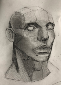 Yao Jiang, Grade 11, Portrait, Pencil
Teacher: M. McDonald, Furness High School