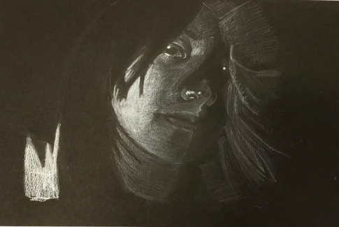 Yao Jiang, Grade 11, Self Portrait, Charcoal
Teacher: M. McDonald, Furness High School