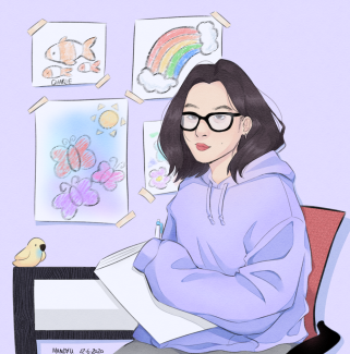 MandyUng.11.SelfPortrait
Teacher: Marzuoli, Academy At Palumbo