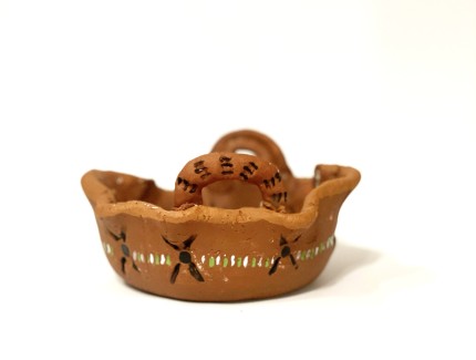 Azullema Ramirez, 11th, Mexican Bowl Side View, Salt-Dough
Teacher: Mrs. Hahn, Philadelphia High School for Girls