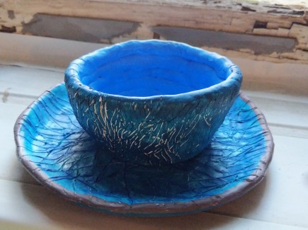 Rachel-Ventour-11th-Raku-Pottery-Salt-Dough
Teacher: Mrs. Hahn, Philadelphia High School for Girls