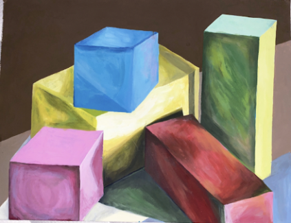 Ziyonah Adams, Grade 10, Box Painting, Acrylic
Teacher: Steven Nau, CAPA
