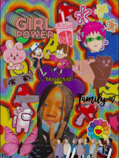 Tiana-Montalmont, Self Portrait, Digital Collage
Teacher: Patrick Bartal, Parkway West High School